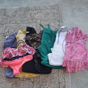 Victoria's Secret Pink and Multicolor Kids One Piece